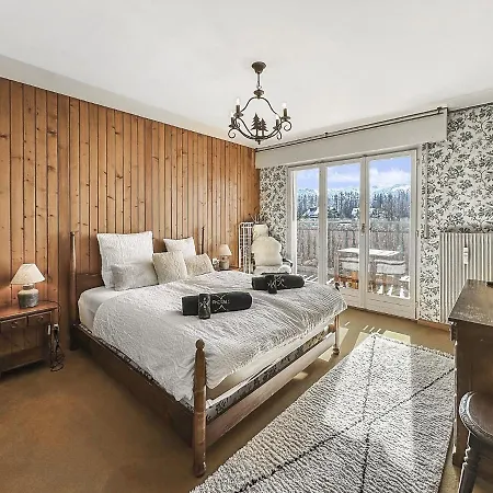 Between Slopes And Golf Facing The Alps Lägenhet Crans-Montana