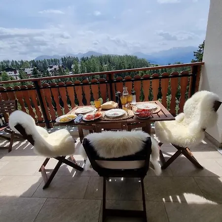 Apartment Between Slopes And Golf Facing The Alps *