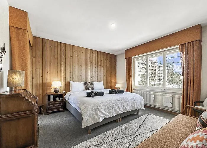 Between Slopes And Golf Facing The Alps 公寓 克莱恩 蒙塔纳