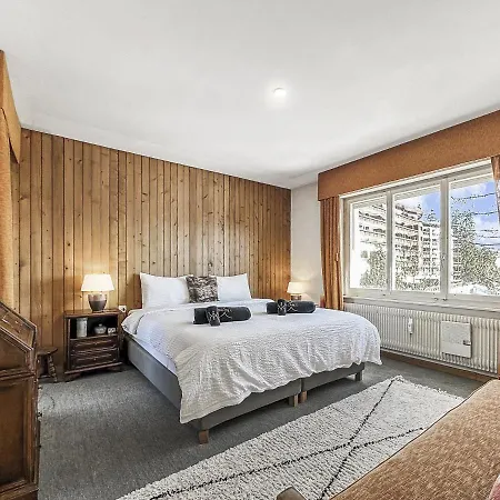 Between Slopes And Golf Facing The Alps Lägenhet Crans-Montana